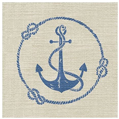 Linen Anchor with Rope Napkins