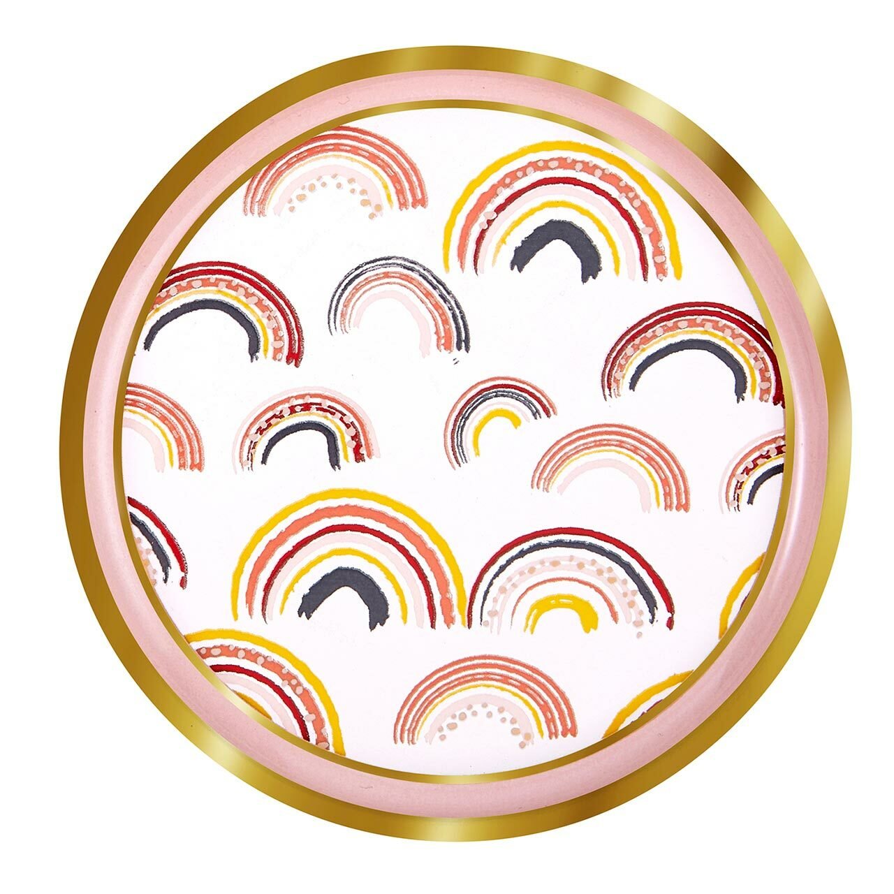 Love Yourself Mug & Coaster Lid with Rainbow Design