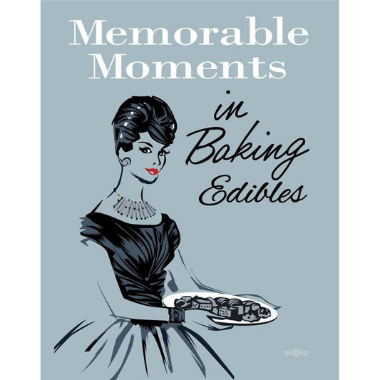 Memorable Moments in Baking Edibles 2.5" x 3.5" Vintage Art Magnet