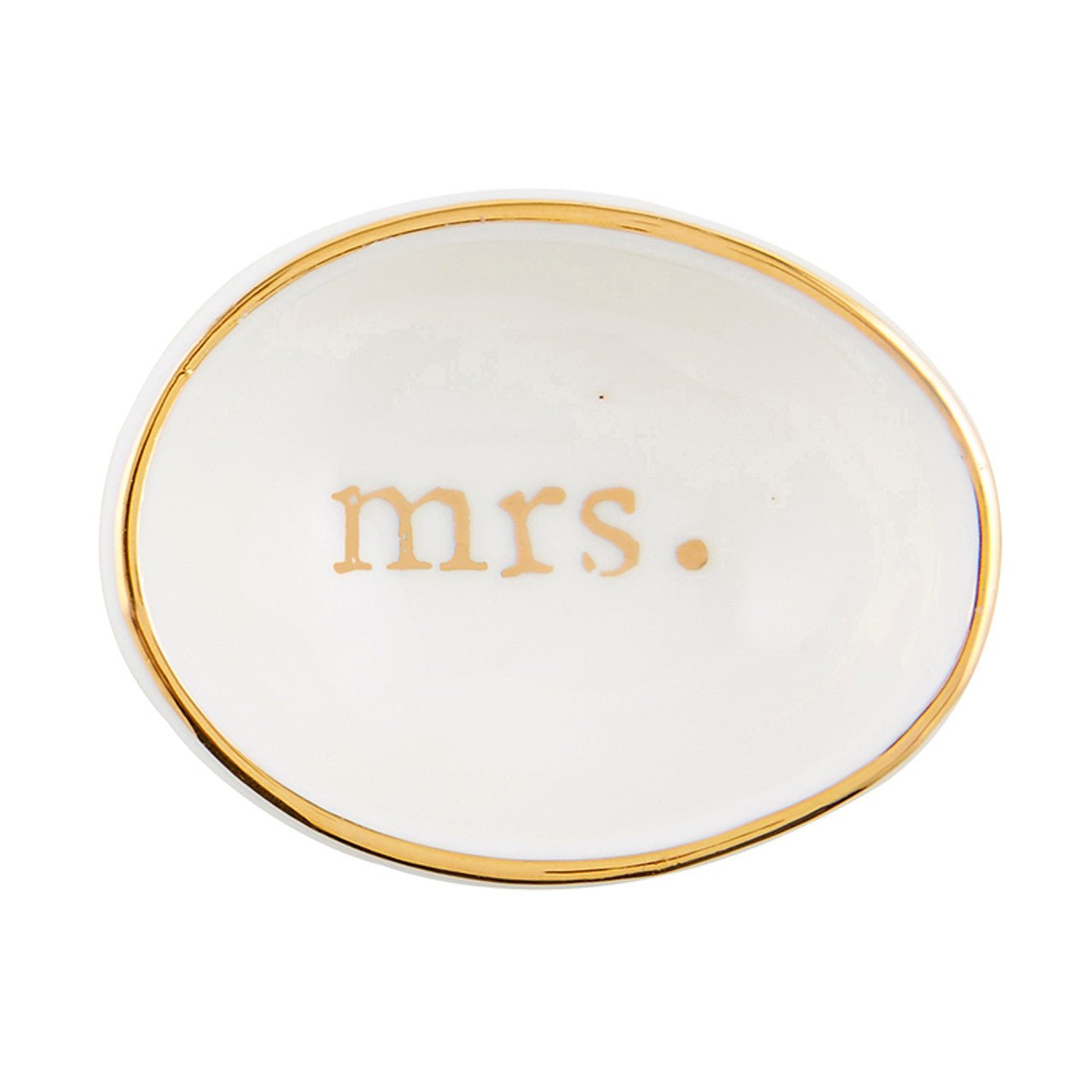 Mrs. Ring Dish | Small Trinket Catchall Bowl