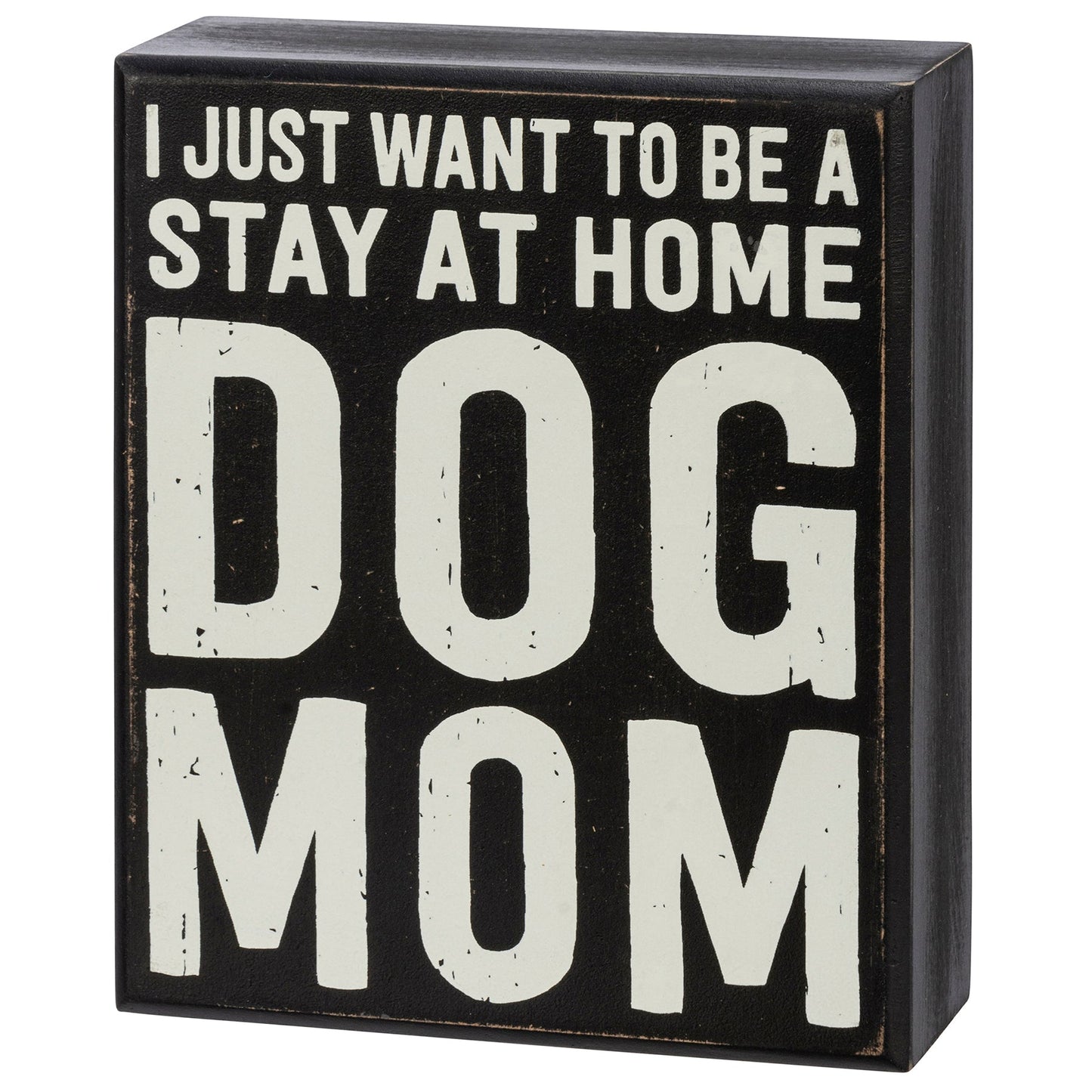 My Kids Have Paws Dog Mom Box Sign And Candle Giftable Set