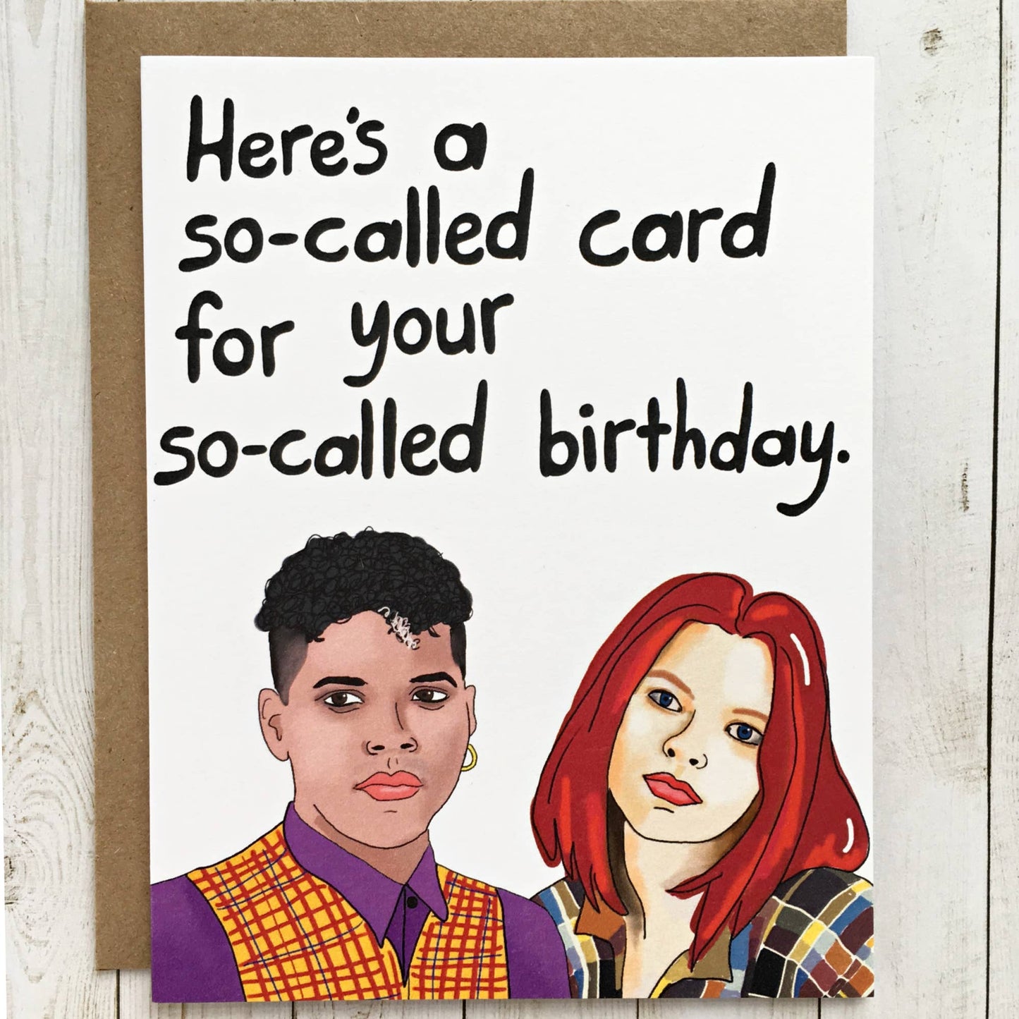 My So-Called Life '90s Birthday Card