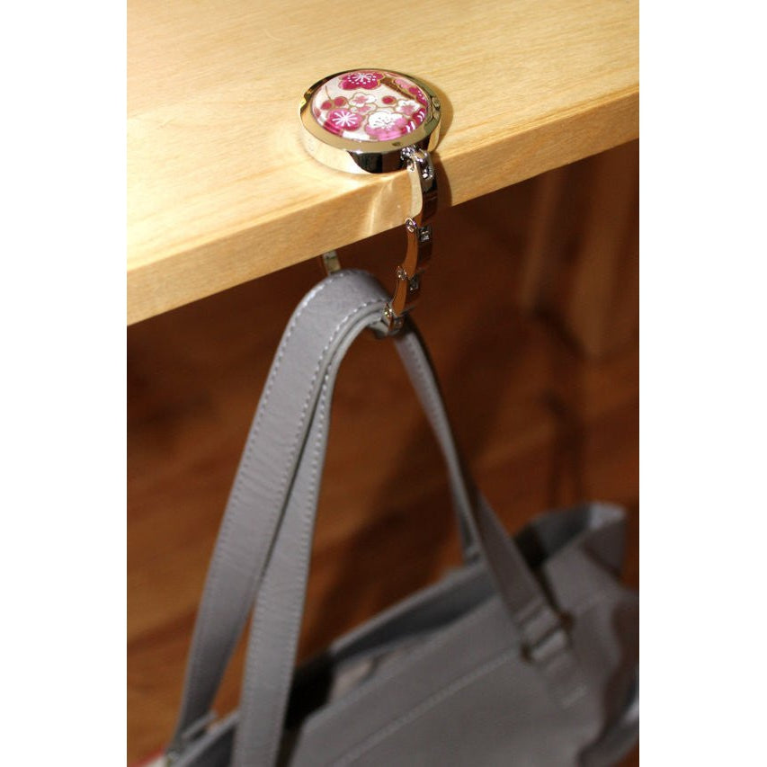 purse hanger for table