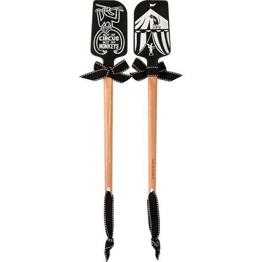 Not My Circus Not My Monkeys Spatula With A Wooden Handle