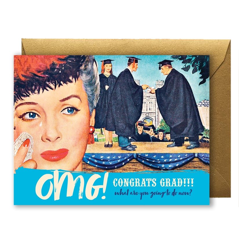 OMG! Congrats Grad!!! Card