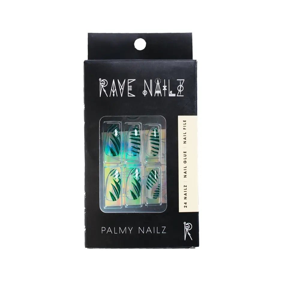 Palmy Nailz | Press On Nail Kit Includes 24 Nails