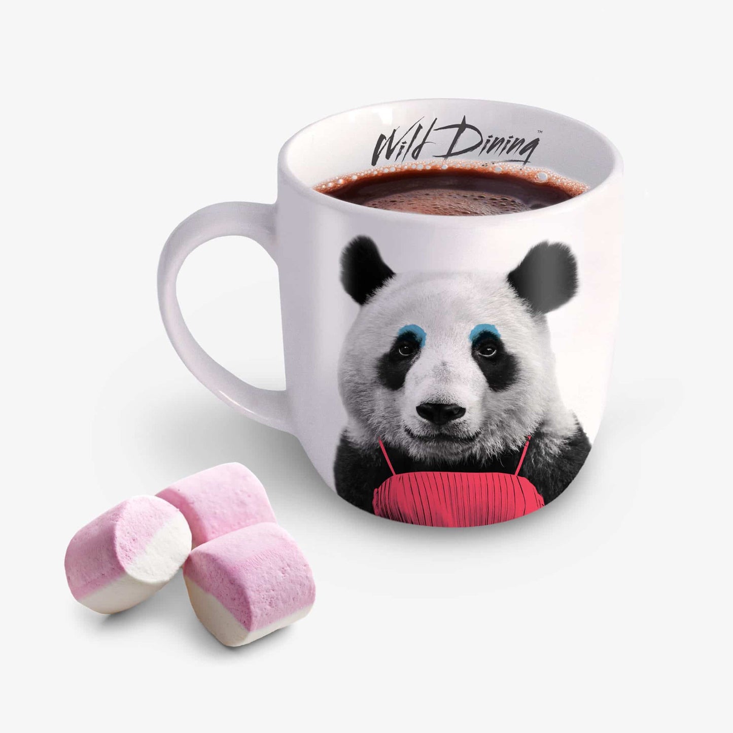 Patricia Panda Wild Dining Coffee Mug | Novelty Ceramic Mug in a Gift Box