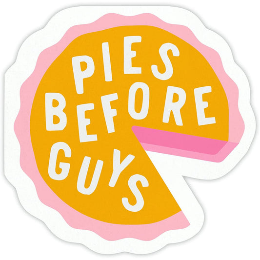 Pies Before Guys Die-Cut Party/Beverage/Cocktail Napkins