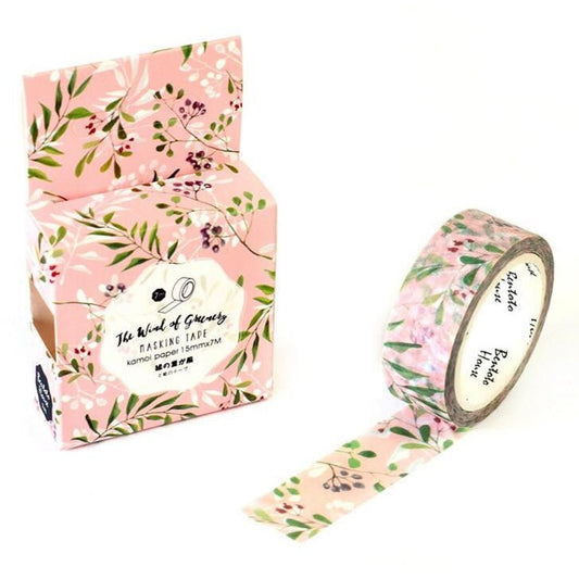 Pink Floral Washi Tape | Gift Wrapping and Craft Tape