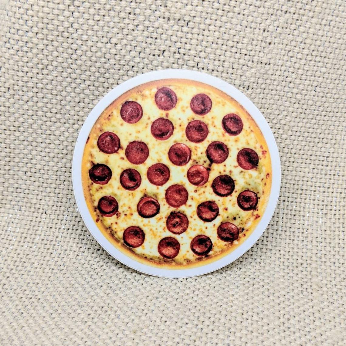 Pizza Vintage Image Bumper Sticker