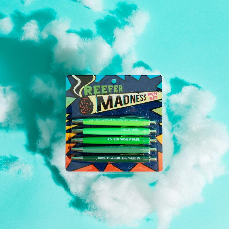 Reefer Madness Green Pen Set