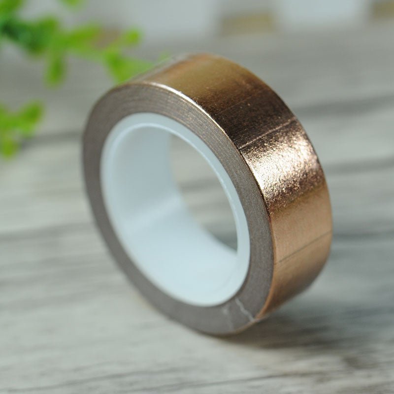 Rose Gold Metallic Washi Tape | Gift Wrapping and Craft Tape