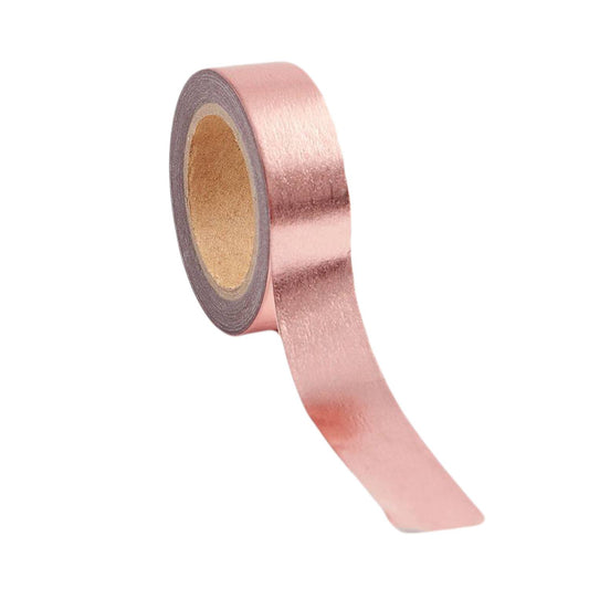 Rose Gold Metallic Washi Tape | Gift Wrapping and Craft Tape