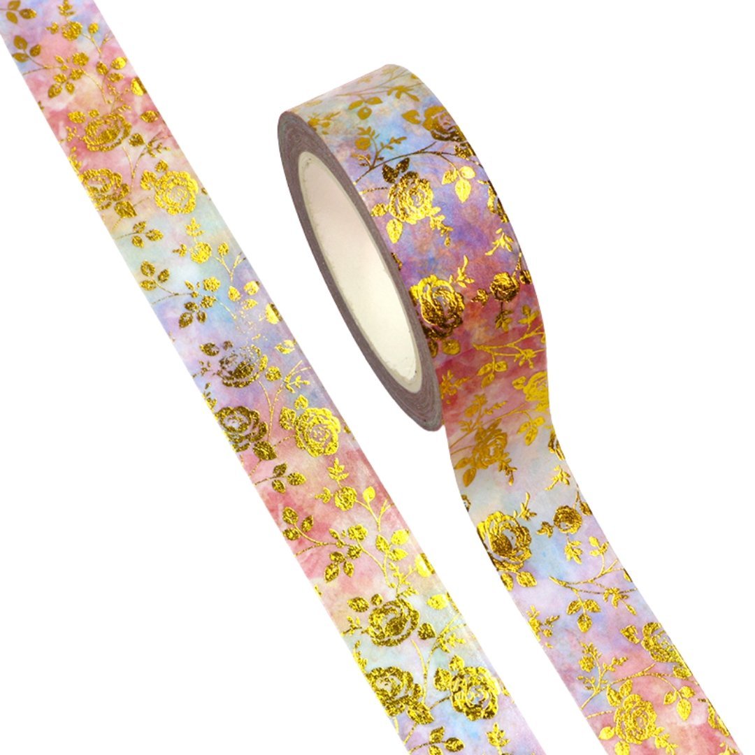 Royal Floral Washi Tape | Gift Wrapping and Craft Tape