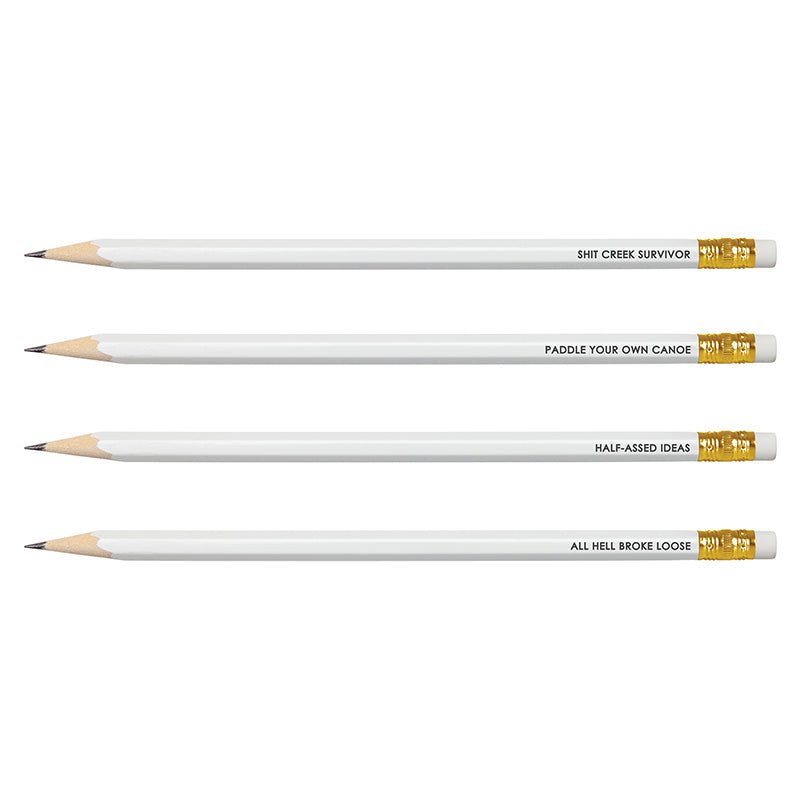 Shit Creek Survivor Wooden Pencil Set