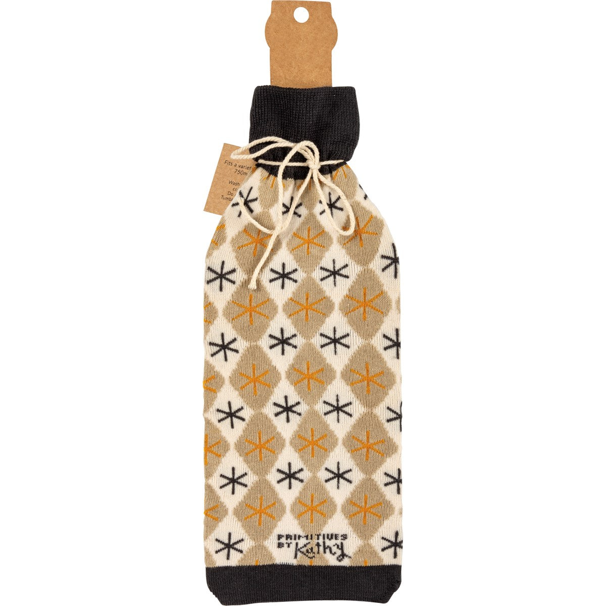 Shut Up Liver You're Fine Knit Liquor Bottle Sock | Reusable Gift Bag for Liquor and Wine Gifts