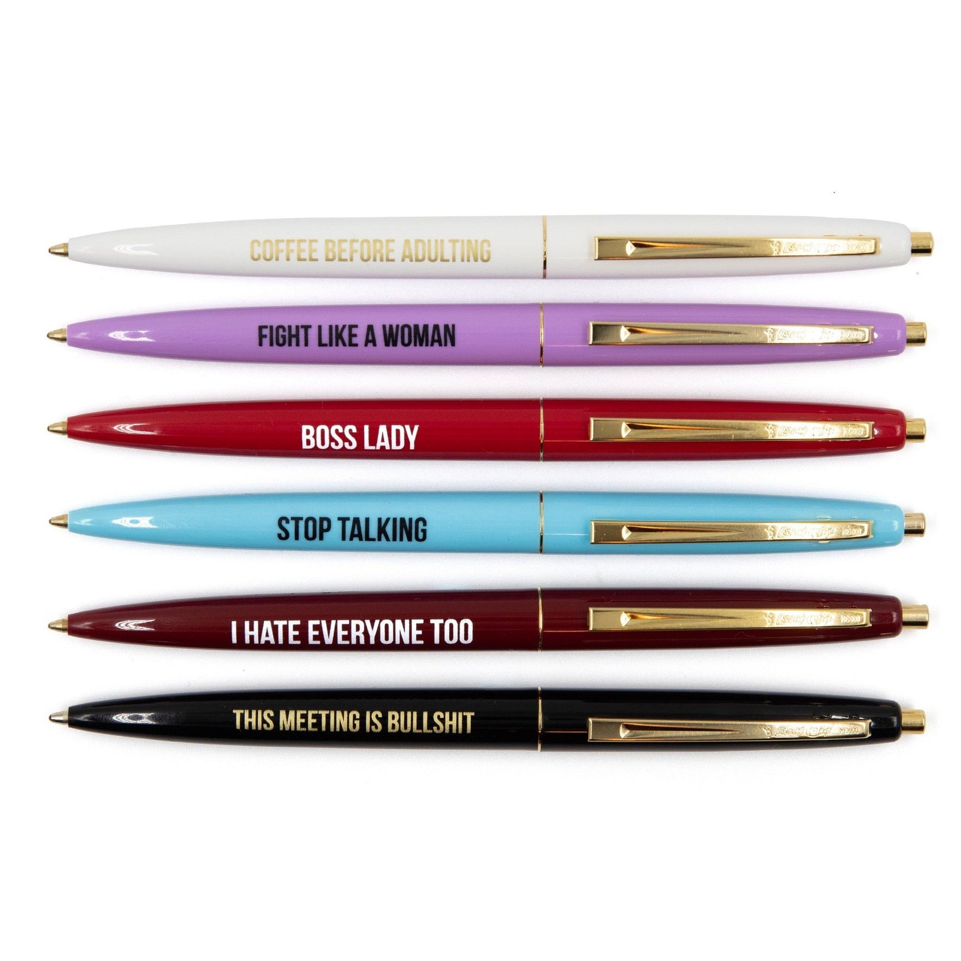  Snarky Office Pens Funny Insulting Pens