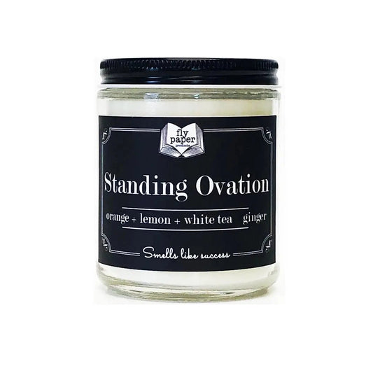 Standing Ovation Soy Candle | 9 oz Glass Bottle