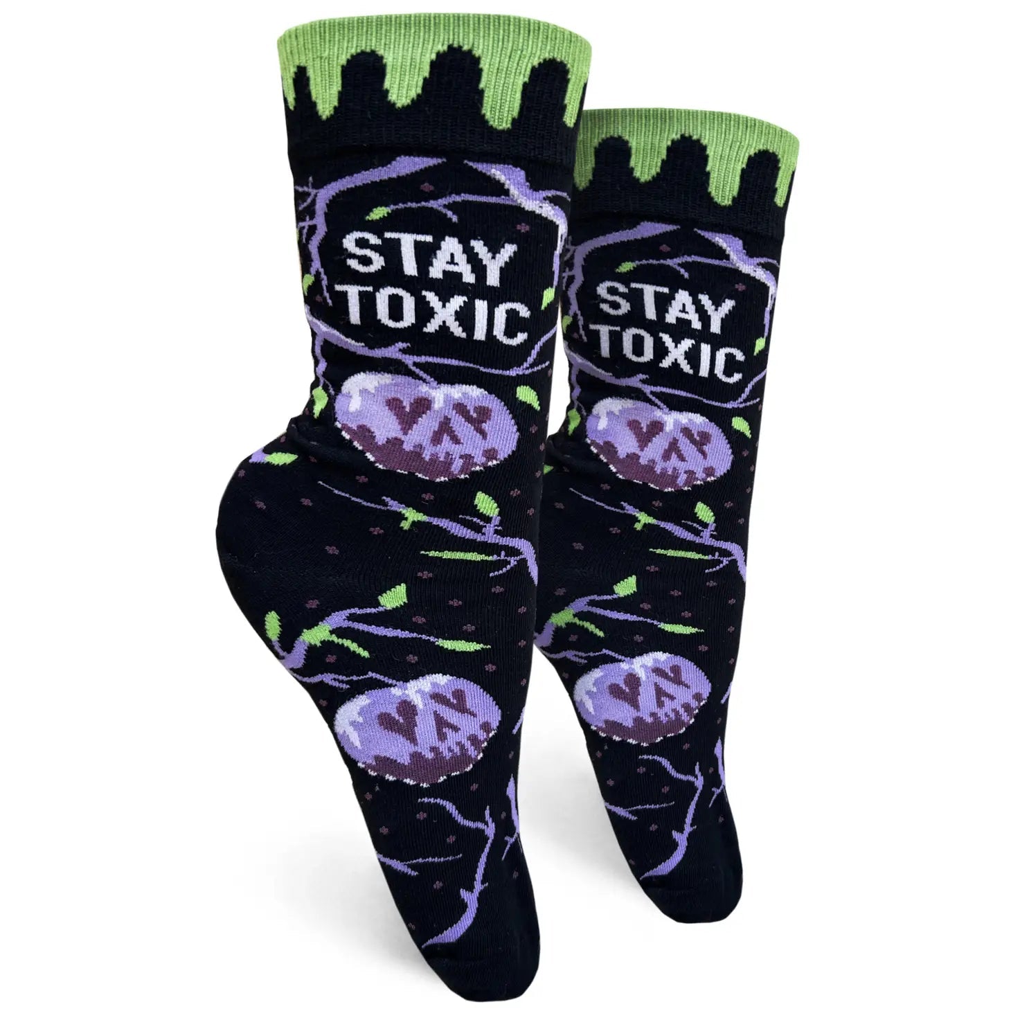 Stay Toxic Women's Crew Socks