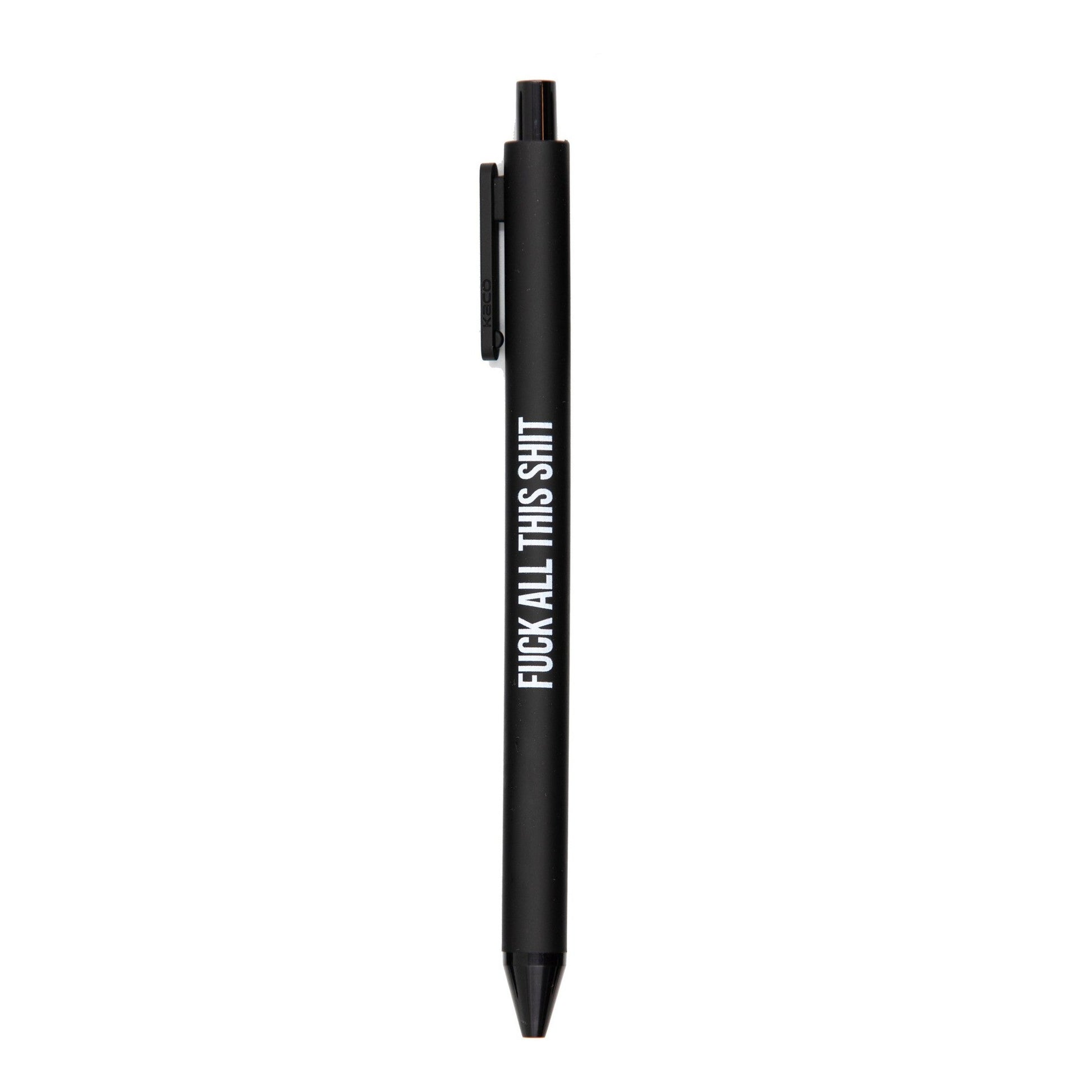 M-F Pens Bad Word Pens Glitter Pens Black Ink Pens -  Sweden