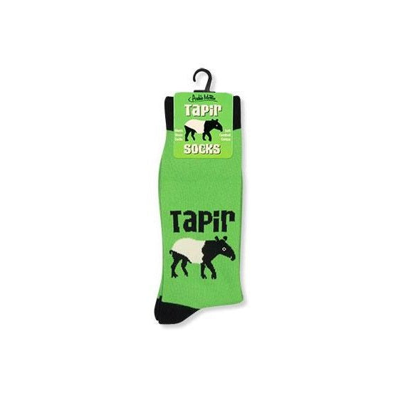 Tapir Men's Socks in Green and Black