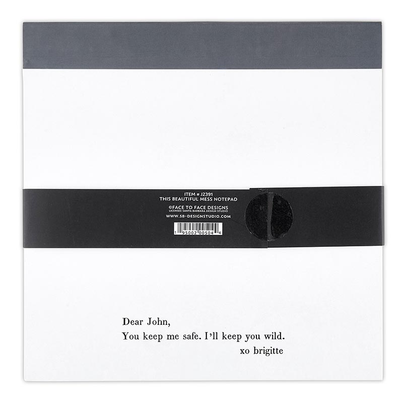 This Beautiful Mess Chunky Square Notepad Block | 7.25" x 7.25"