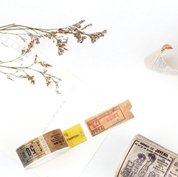 Ticket Stub Washi Tape | Gift Wrapping and Craft Tape