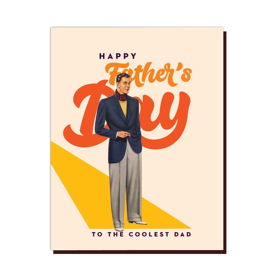 To The Coolest Dad Greeting Card