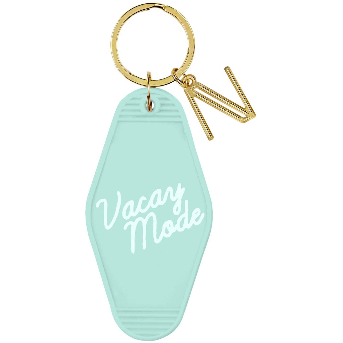 Vacay Mode Motel Keychain Key Tag | Acrylic