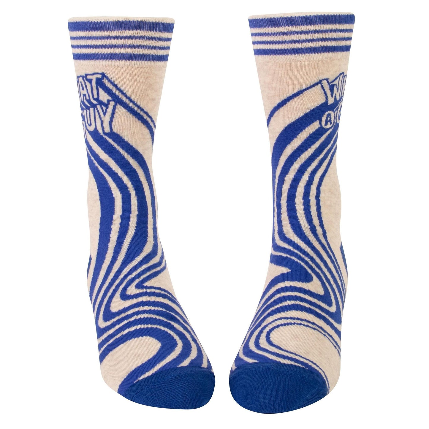 What A Guy Men's Crew Dress Socks