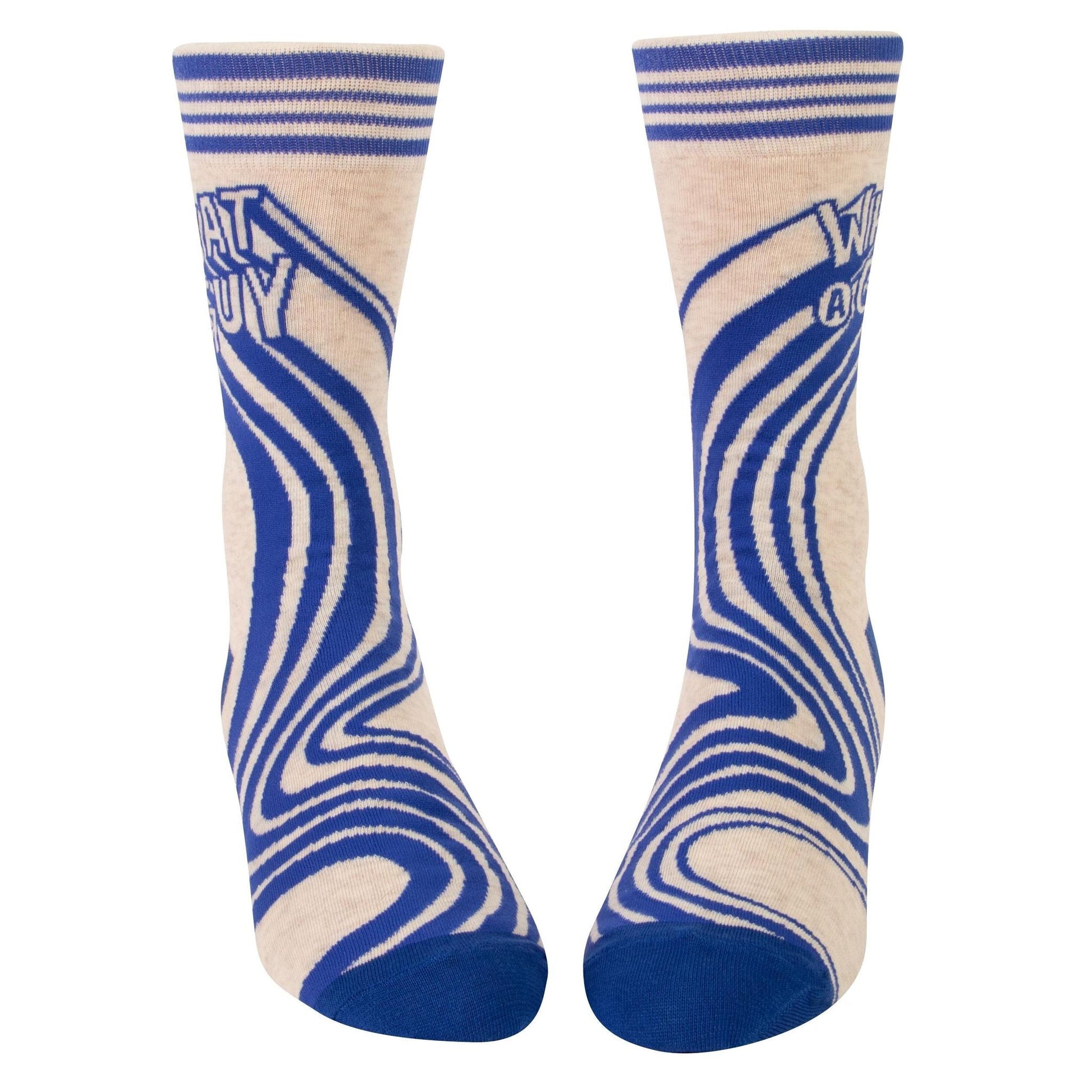 What A Guy Men's Crew Dress Socks