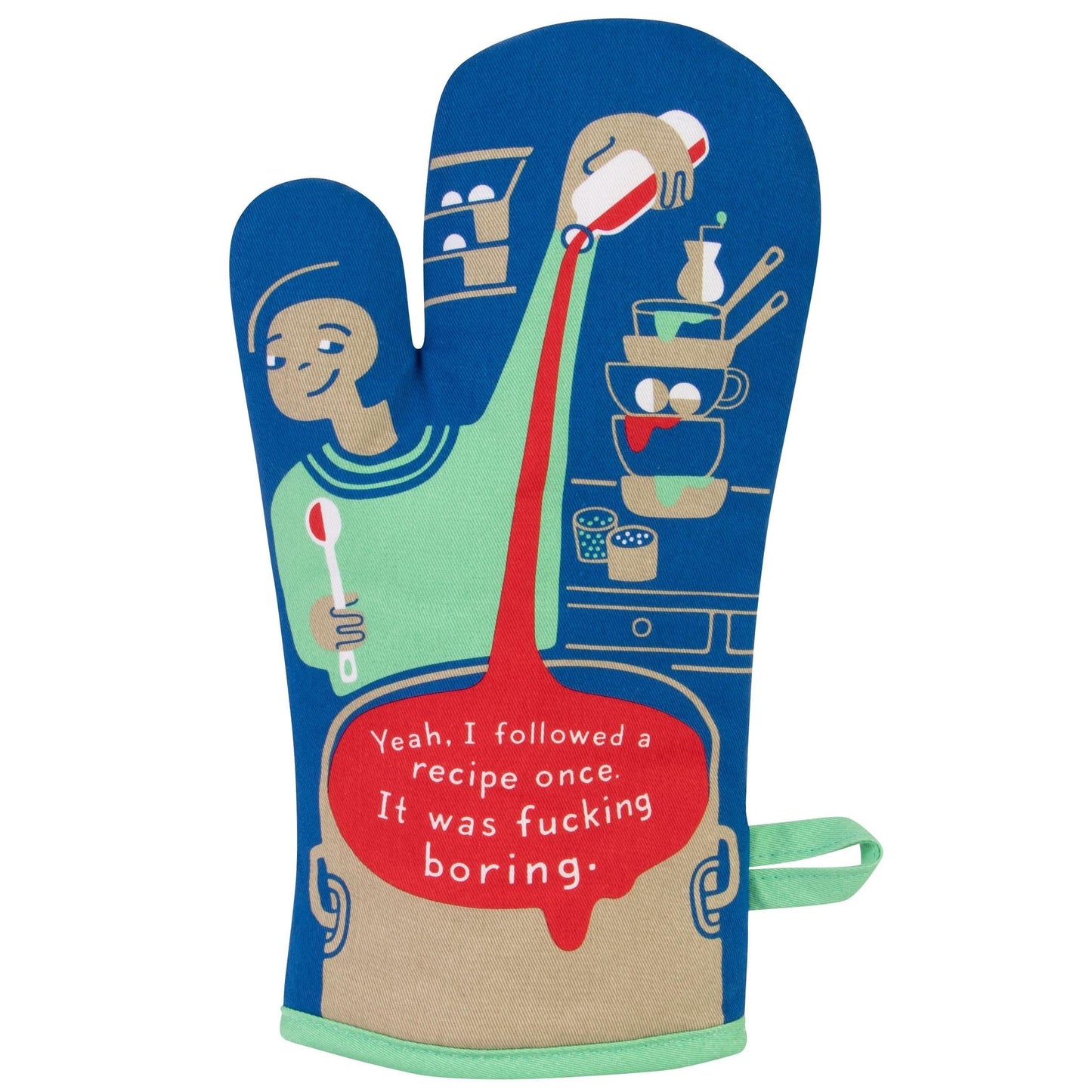 Yeah I Followed A Recipe Oven Mitt | Thermal Pot Holder