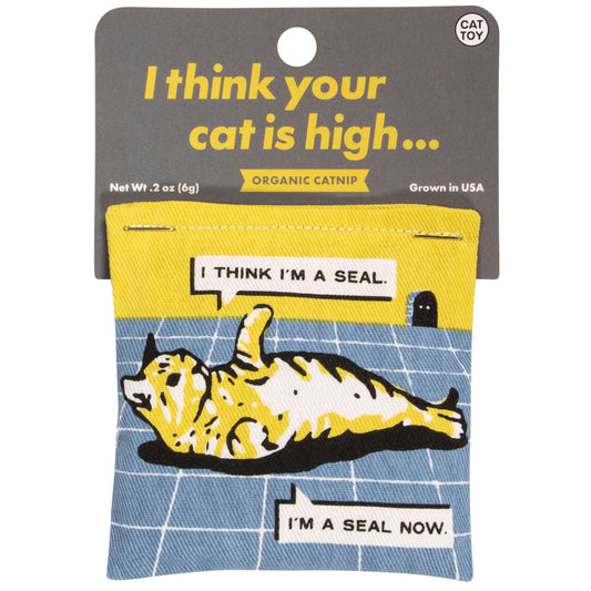 Your Cat Is High Catnip Toy | Premium Organic Catnip | Cotton Pouches