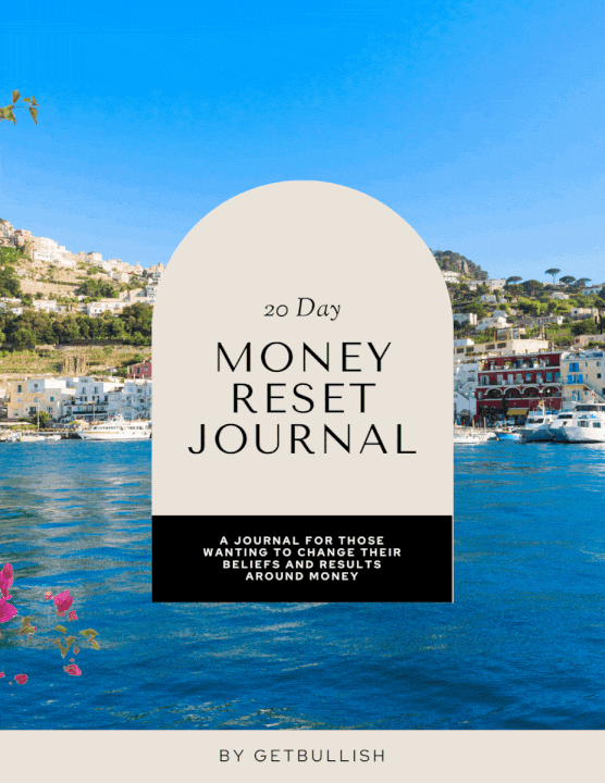 Video of The GetBullish 20 Day Money Reset Journal (PDF Instant Download)